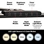 Excello Brands Wellness Series LED Desk Lamp, 17.5", Black (EGP-DL-18P-BLK)~#|#~228608C9-954A-41B5-A293863C9351129A_sc7
