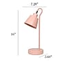 Simple Designs Sleek Essentials LED Desk Lamp, 16", Blush Pink (LD1079-BPK)~#|#~228BD40E-3250-49C0-8E5A6106DCB25469_sc7