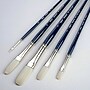 Silver Brush Bristlon Long Filbert Brushes, 5/Pack (SLVBR1953)~#|#~228E0C1C-C9CC-4F36-AE33CE3D4C79DA5C_sc7