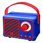 Crayola Retro Wireless Bluetooth Portable Rechargeable Speaker with FM Radio, TWS & USB/microSD/Aux, Blue (CBT110B)~#|#~228F0249-6861-4417-B09B3E31223F63D9_sc7