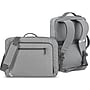 Solo New York Re:utilize Hybrid Backpack, Laptop Compatible, Heathered Gray (UBN762-10)~#|#~229A114B-6FA9-4068-AAA430374C86A942_sc7