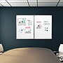 Excello Global Products Wall-Mounted Magnetic Steel Dry-Erase Whiteboard, 40" x 60" (EGP-HD-0551)~#|#~229D38BD-1691-4400-A5E8610700801BA7_sc7