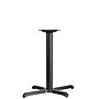Flash Furniture 22" x 30" Cast Iron Restaurant Table X-Base With 3" Dia. Table Height Column, Black~#|#~22A21377-5260-4CE8-A2E7083D11AC3472_sc7