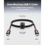 Plugable 3.3 ft. USB-C to USB-C Charging Cable, Male to Male, Black (USBC-CC1M)~#|#~22A32E55-0E04-4344-A239591FCBCEC9E6_sc7