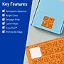 Avery Square Multipurpose Labels, 2-1/8" x 2-1/8", Bright Orange, 480/Pack (94105)~#|#~22A781F5-DEE9-45F8-A967874D06465834_sc7