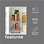 Household Essentials Glidez Metal Organizer, Silver (HH1246-1)~#|#~22A9C780-9DCD-491B-BAB3397F4D35DDE4_sc7