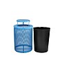 Alpine Industries 4460 Steel Mesh Recycling Bin, 36 Gallon, Blue (ALP4460-01-D)~#|#~22ACC5D6-E82E-423F-A0B7470E5C513823_sc7