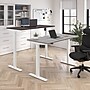 Bush Business Furniture Move 40 Series 48"W Electric Adjustable Standing Desk, Platinum Gray (M4S4824PGWK)~#|#~22AE4EDF-FDEF-4740-8896921AC87FCDDC_sc7