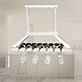 Elegant Designs 2 Light LED Overhead Wine Rack, White (WR1000-WHT)~#|#~22B1E164-FAA8-4C21-A4CE50B43207A9BC_sc7