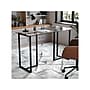 Martha Stewart Eli 47"W Glass/Steel Home Office Desk, Clear/Oil-Rubbed Bronze (XUDK1BK)~#|#~22B1EDFC-6F55-42A4-937177BDCB4D66AC_sc7