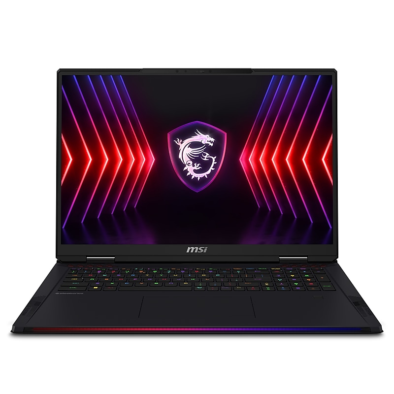 MSI Raider 18 HX 18" UHD+ 120Hz Gaming Laptop, Intel Core i9-14900HX, RTX 4080, 128GB RAM, 2TB SSD, Win 11 Pro (A14VHG-258US) image 1