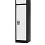 AdirOffice 72" Single Tier Black and White Storage Locker, 4/Pack (ADI629-201-B-W-PKG-4)~#|#~22B330CE-7589-4C0B-99EC58162765C4A3_sc7