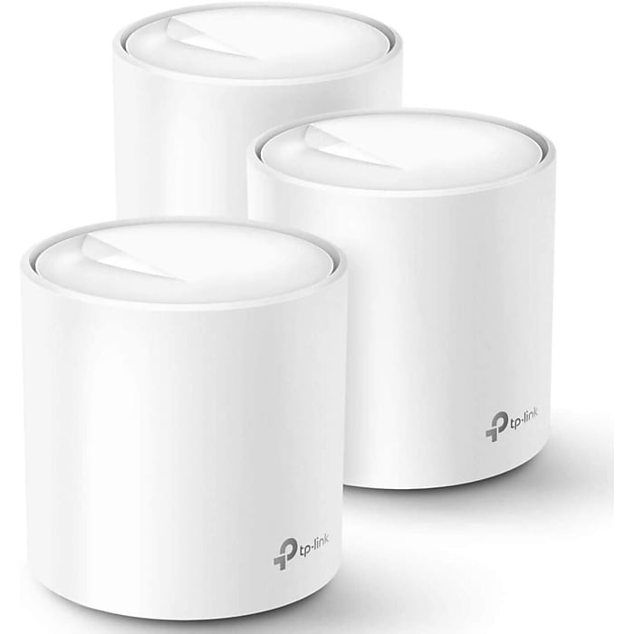 TP-Link Tri-Band 802.11ax (Wi-Fi 6) Data 3000 Mbps Router, White