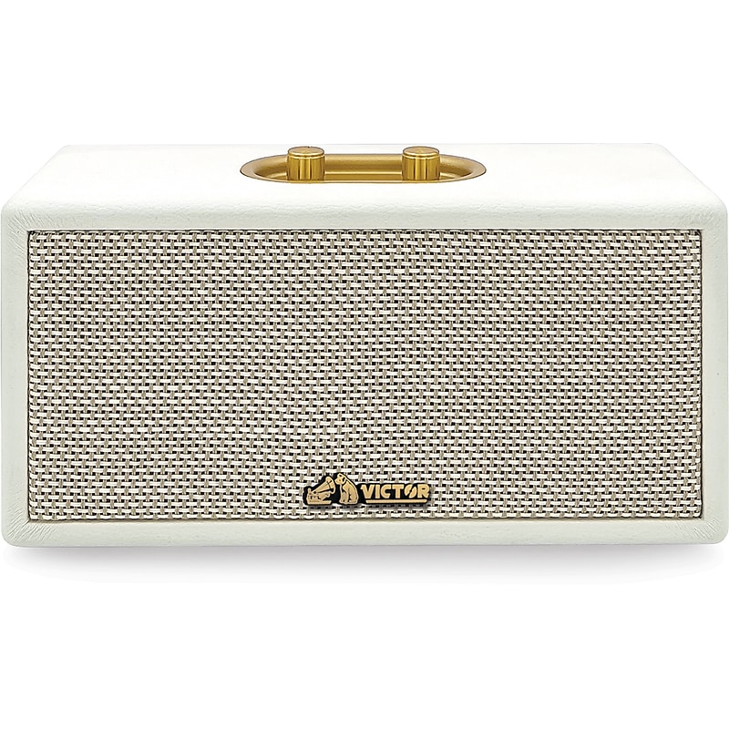 Victor VAS-3003 Portable Wireless Bluetooth Speaker, Cream (VAS-3003-CR) image 1