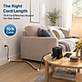 Uncaged Ergonomics Cube 5-Outlet 4-USB Port Surge Protector, 10', Black (PC-B-C)~#|#~22B6C560-5904-4E6A-9987C8241110093B_sc7
