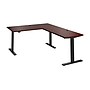 Bush Business Furniture Move 60 Series 60"W L Shaped Adjustable Standing Desk, Hansen Cherry (M6SL6078HCBK)~#|#~22B75666-01A4-4E51-9890140046255275_sc7