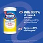 Clorox Value Pack Disinfecting Wipes, Fresh/Crisp Lemon Scent, 35 Wipes/Container, 3/Pack (30112)~#|#~22BE0564-7B3C-43A2-809804A1107D4D69_sc7