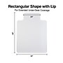 Staples Carpet Chair Mat with Lip, 36" x 48'', Medium-Pile, Clear (20238-CC)~#|#~22C93B52-DDFA-4569-846C0C3E0486990D_sc7