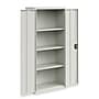 OIF 66"H Steel Storage Cabinet with 3 Shelves, Light Gray (CM6615LG)~#|#~22CE583E-C798-48A7-ADFBFEAFC47BAD82_sc7