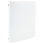 JAM Paper 1/2" 3-Ring Flexible Poly Binder, White (PB75237WH)~#|#~22CEE72C-C363-4724-ACE25C25D32A4941_sc7