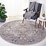 Safavieh Oregon Collection 8' Round Indoor Area Rug, Machine Made, Beige/Grey (ORE898B-8R)~#|#~22D0BC1B-2FD9-4B68-9DC0AAFA446DBC7D_sc7