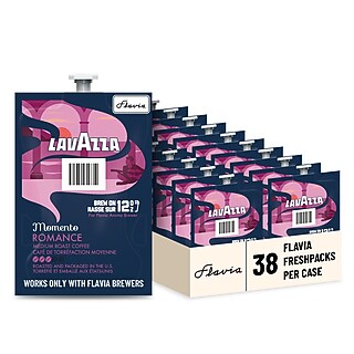 Lavazza Caramel Coffee Flavia Freshpacks, Medium Dark Roast, 76