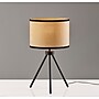 Adesso Raven Incandescent Table Lamp, Black & Natural (3953-01)~#|#~22D971DF-9C29-4959-9B12454591955A51_sc7