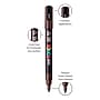 POSCA PC-3M Water Based Paint Marker, Fine Bullet Tip, Dark Brown, 3/Pack (UBCPC3MDARKBROWN-3)~#|#~22DA3C78-8960-428F-8CD74D468F7217C8_sc7
