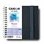 Canson Artist Series Montval 7.9" x 7.9" Spiral Bound Watercolor Sketch Book, 48 Sheets/Book (MCX31200L004)~#|#~22DADF60-3E0E-4C32-BF6567FFBBC998DA_sc7