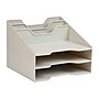 Mind Reader 5-Compartment Plastic Desk Tray, Beige (ANCHBOX5-BEI)~#|#~22DDD91F-C367-49A7-9A46257560EAD568_sc7