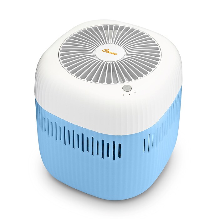 Crane Top Fill Evaporative Cool Mist Tower Humidifier 0.5-Gallon, 250 sq. ft., Blue (EE-5403)