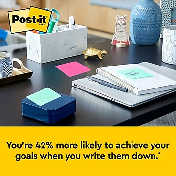 Post-it Pop-up Notes, 3" x 3", Poptimistic Collection, 100 Sheets/Pad, 12 Pads/Pack (R330-12AN)