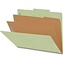 Medical Arts Press Pressboard Classification Folder, 2-Dividers, 2" Expansion, Letter Size, Peridot Green, 10/Box ~#|#~22E5BBC7-98E1-4665-B77E853B124E8AF8_sc7