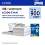 Brother LC506 Cyan Standard Yield Ink Cartridge, Prints up to 900 Pages (LC506C)~#|#~22EA73DE-D956-4B5C-90CDF27CEA7EDC99_sc7