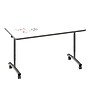 Correll 60"W x 30"D Adjustable Foldable Rectangular Training Room Table, Laminate, With Wheels, Frosty White Dry Erase~#|#~22EC03D5-CCBE-47C9-9D33596DF75BEDE6_sc7