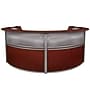 Regency Marque 142"W Curved Reception Desk Workstation, Mahogany (77314MH)~#|#~22EDD203-A4E2-4643-899F5C5DA0BB0A67_sc7