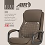 Elle Decor Rivendell AIR Lumbar Ergonomic Faux Leather Swivel Executive Chair, Mocha Brown (60124-MBRN)~#|#~22F0F1BA-223B-496A-BA6C6C3C988CCB59_sc7