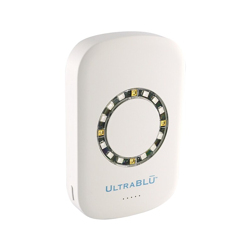 UltraBlu MagSafe Wireless USB Type-C Power Bank, 5000mAh, Matte White (UBW020923) image 1