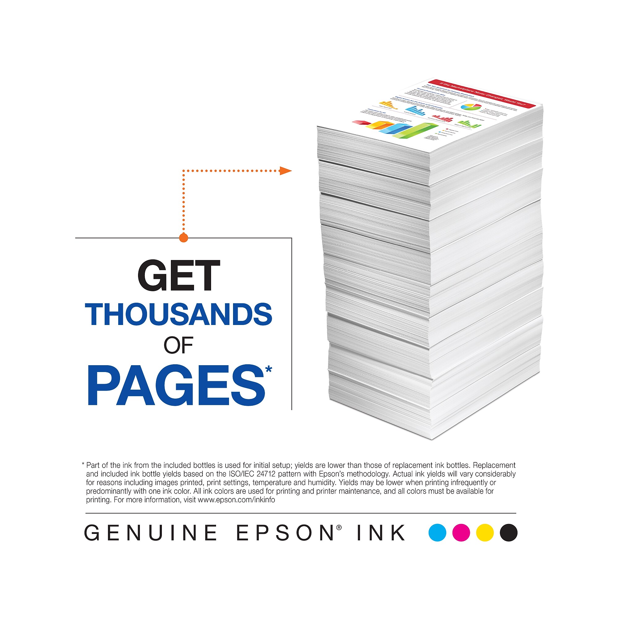 Epson 522 Black/Cyan/Magenta/Yellow Ultra High Yield Ink Cartridge Refill, 4/Pack (T522120-BCS) Sansujyuku sansujyuku.com