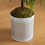 Nearly Natural Artificial Real Touch Norfolk Island Pine in Metal Tin Planter, 5' (T5385)~#|#~22FD9B39-5956-4513-B95FD64D7EC59727_sc7