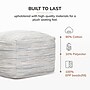 Anji Mountain Joya Gray Fabric Rectangular Pouf Ottoman (AMBPF034-2014)~#|#~22FDC51B-6A5F-4AC7-90F0860E52B1B792_sc7