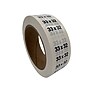 Nahanco 33 x 32 Plastic Size Marker, Clear/Black/White, 250/Roll (DSM-274)~#|#~2300D263-89B5-4A2D-B4C93C8C7350B241_sc7