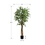 Monarch Specialties Inc. 79" Artificial Ficus Tree in Pot (I 9549)~#|#~23068574-3BD0-4CBE-BC982C1E8F4D195A_sc7