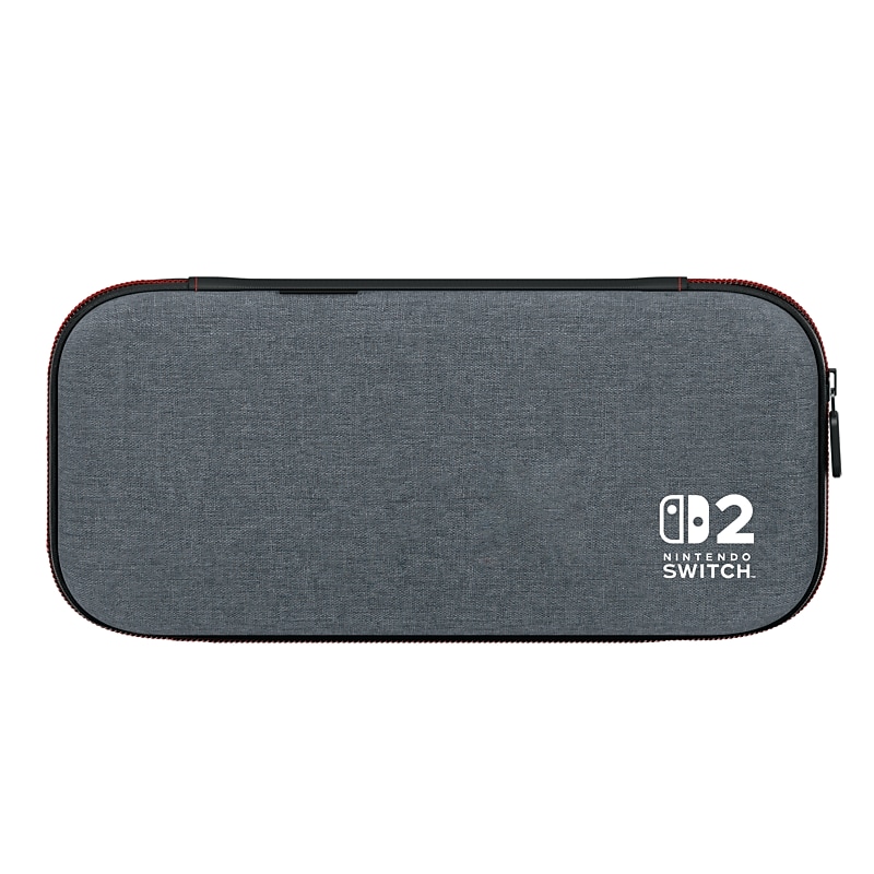 PowerA Travel Pro Slim Case for Nintendo Switch 2, Dark Heather Gray (NSCS0528-01) image 1