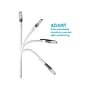 OttLite Perform LED Desk Clamp Lamp, 24.75", White (CS49602W)~#|#~23175BD9-1C06-498B-A237B14B8FC4B8D4_sc7