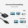 Plugable SVGA to Display Port Audio/Video Cable, Male to Female, Black (DPM-VGAF)~#|#~231848A1-8F69-4BE9-8964C2731FA5063A_sc7