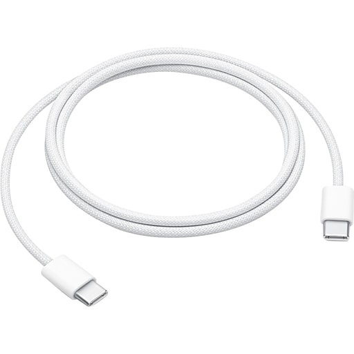 Apple 3.28' USB-C to USB-C Charge Cable, White (MQKJ3AM/A)