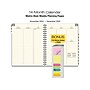 2025 Global Printed Products 5.5" x 8" Weekly & Monthly Planner, Paperboard Cover, Multicolor (SPLS25-58-20)~#|#~231A7153-A81D-477B-B5A220C8B9143BC7_sc7