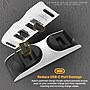 Nyko Charge Base Edge, Playstation 5 Compatible, Black/White (83314)~#|#~231E6CFF-54DA-4D3B-BD3DFB89846CAB59_sc7