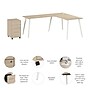 Bush Business Furniture Vista 60"W L Shaped Desk with Mobile File Cabinet, Natural Elm (VST008NESU)~#|#~232297BB-EDF9-4739-953594154E0AC9D7_sc7